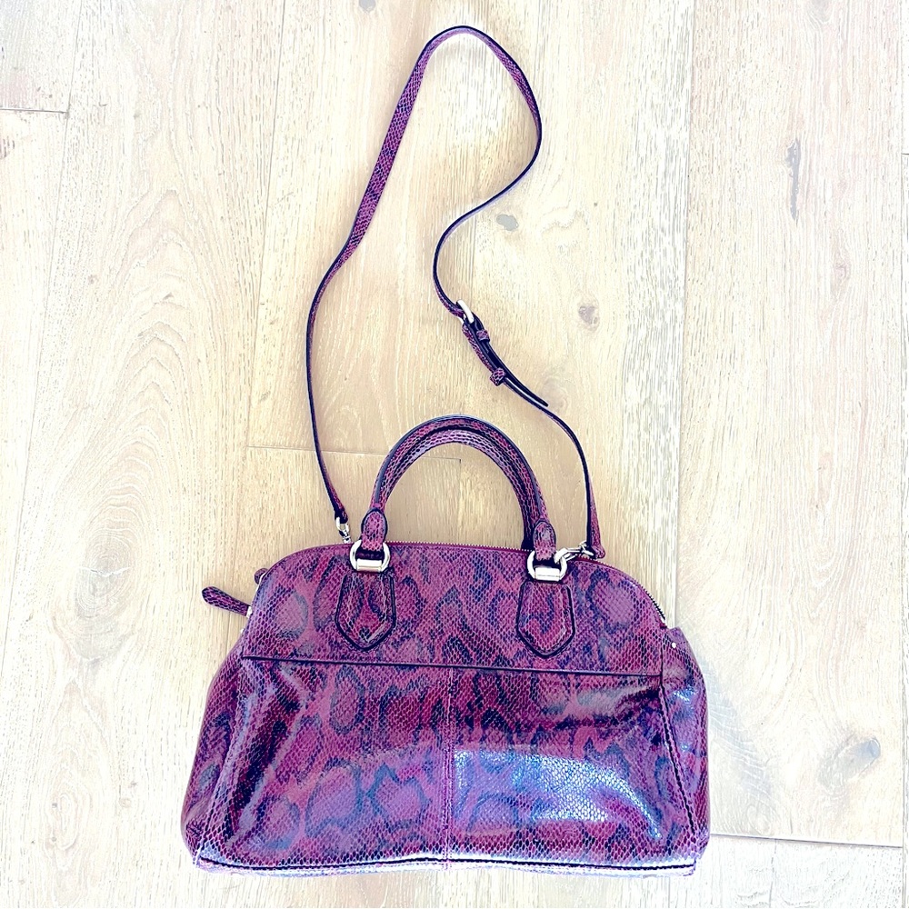 New purple/black Cole Haan purse